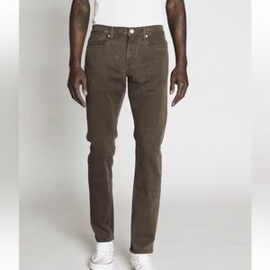 FRAME Brown L’homme Slim Jean Men’s Sz 32 Stretchy Soft